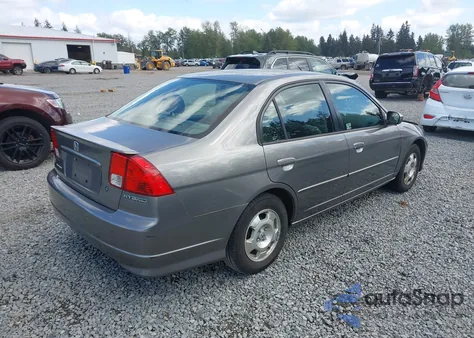 2005 Honda Civic Hybrid Hybrid W/Ulev (Cvt) from USA, damaged, VIN JHMES96645S022805